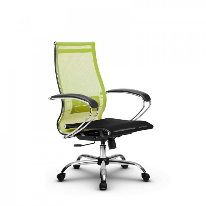 Кресло руководителя МЕТТА B-2m-9/К131 хром 17833 - вид 11